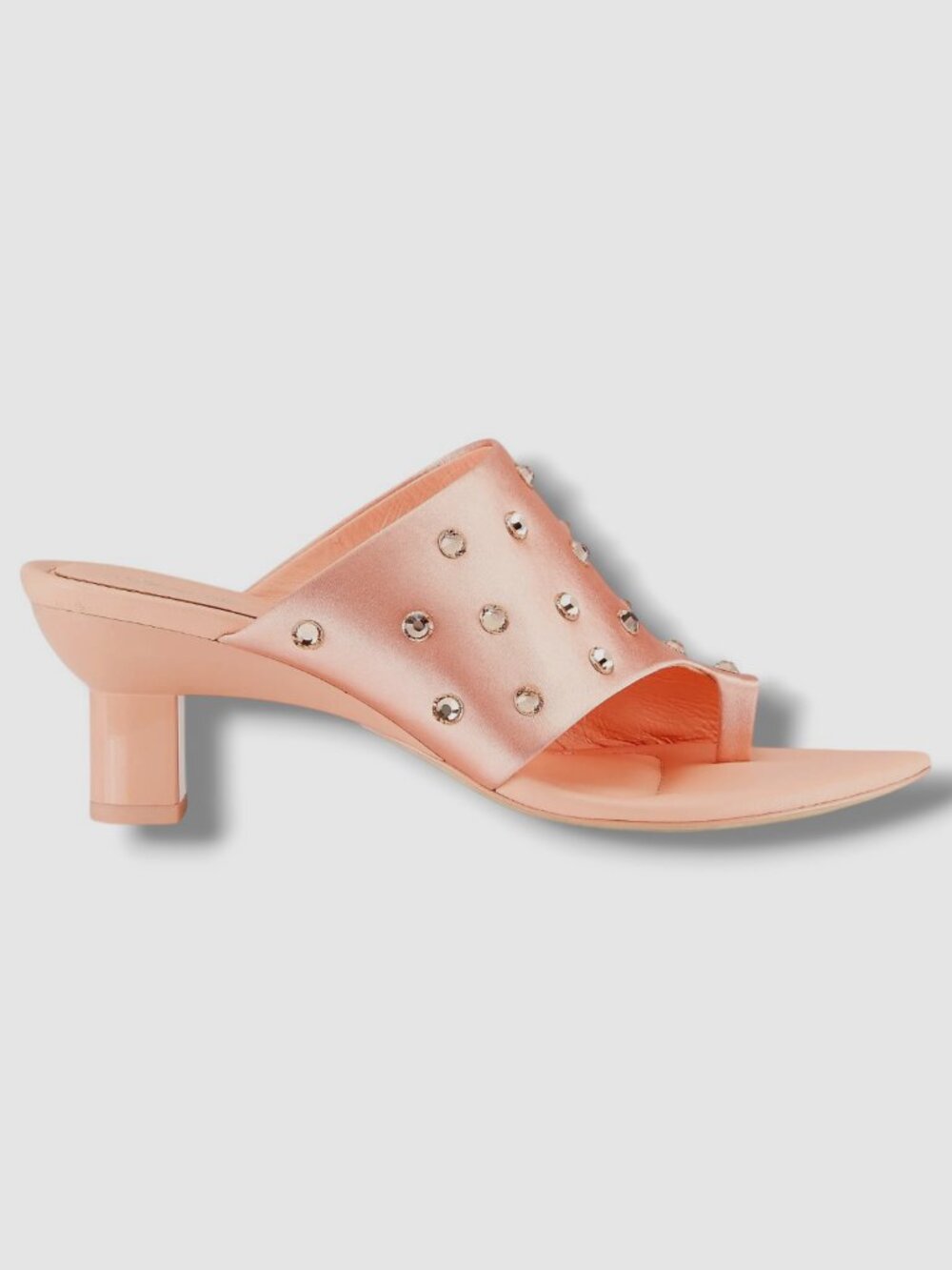 3.1 Phillip Lim Women's Pink Verona Embellished Satin Sandals Shoes Size 36